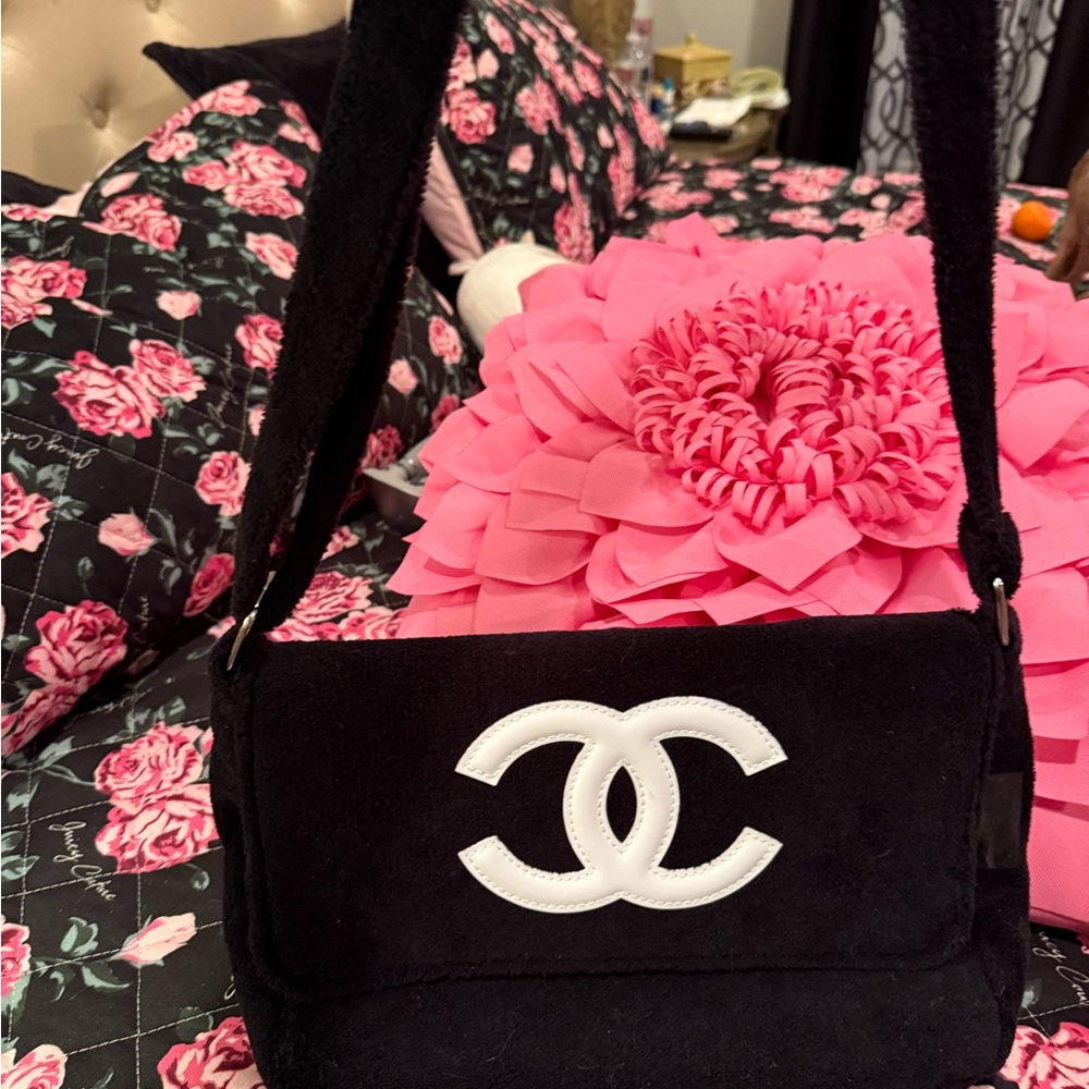 Authentic Chanel Black Precision Bag. GWP item.